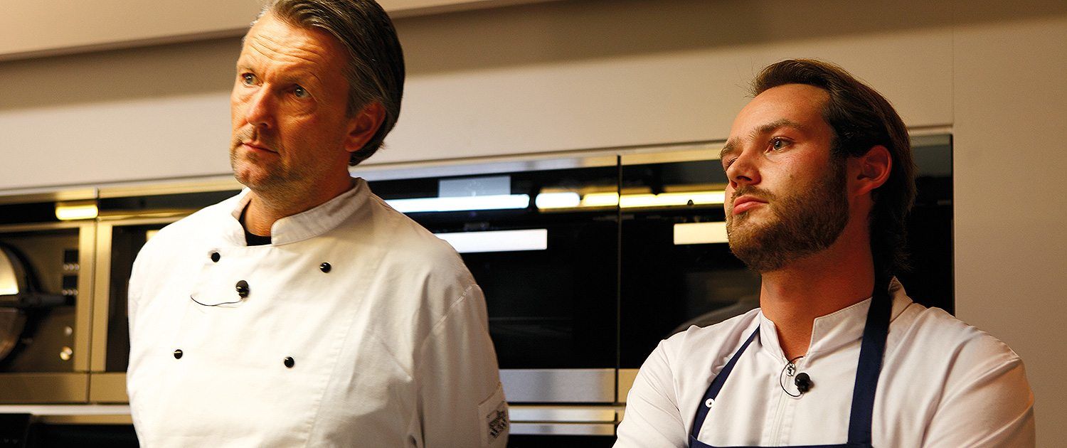 MICHELIN CHEFS JOHN KOCKEN VAN DE HEER KOCKEN* EN CHEF DOUWE VERSCHUUR