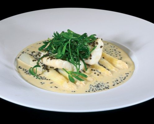 Hoofdgerecht Henk Savelberg en Roxanne Lange